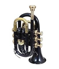 Pocket trumpet black for sale  Delivered anywhere in USA 