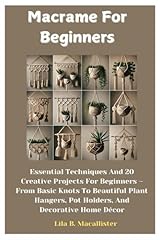 Macrame beginners essential for sale  Delivered anywhere in USA 