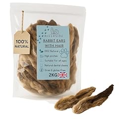 Rabbit ears natural for sale  Delivered anywhere in UK