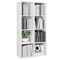 Bookcase 8 Cube Storage Bookshelf Wooden Freestanding for sale  Delivered anywhere in UK