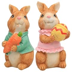 2pcs coniglio figurine usato  Spedito ovunque in Italia 