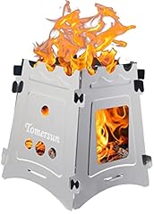 Camping wood stove for sale  Delivered anywhere in UK