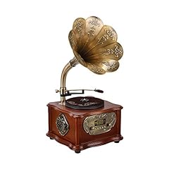 Wooden gramophone vinyl for sale  Delivered anywhere in USA 