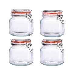 Glass jars airtight for sale  Delivered anywhere in USA 