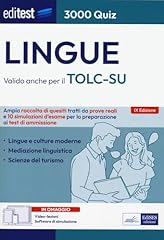 Test lingue tolc usato  Spedito ovunque in Italia 