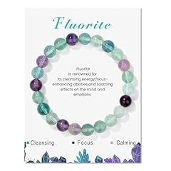 Yokika fluorite bracelets for sale  Delivered anywhere in UK