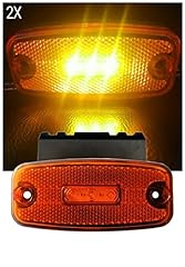 2pcs led orange for sale  Delivered anywhere in UK