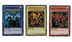 YuGiOh Legendary Collection Ultra Rare God Card Set of 3 Egyptian God Cards S... for sale  Delivered anywhere in Canada