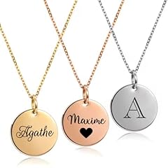 Collier médaille personnalis� d'occasion  Livré partout en France