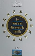 Livre noms famille d'occasion  Livré partout en France