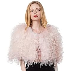 Women ostrich fur for sale  Delivered anywhere in UK