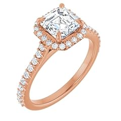 Moissanite engagement ring for sale  Delivered anywhere in USA 