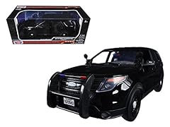 Motormax 73543 2015 Ford PI Utility Interceptor Special Service Black Police Car 1/18 Diecast Model Car for sale  Delivered anywhere in Canada