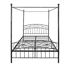 Metal canopy bed for sale  Delivered anywhere in USA 