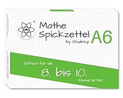 Mathe spickzettel lernkarten gebraucht kaufen  Wird an jeden Ort in Deutschland