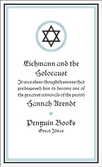Eichmann holocaust hannah for sale  Delivered anywhere in UK