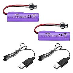 Amzzn 2pcs 3.7v for sale  Delivered anywhere in USA 