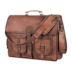 Leather messenger bag for sale  Delivered anywhere in USA 