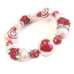 Valentine bracelet heart for sale  Delivered anywhere in USA 