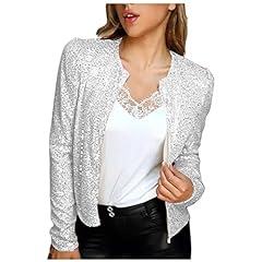 Turwxgso sequin jackets for sale  Delivered anywhere in UK