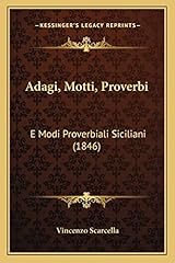 Adagi motti proverbi usato  Spedito ovunque in Italia 