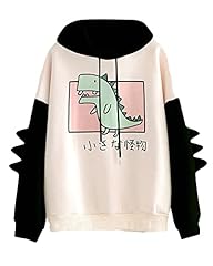 Women dinosaur hoodie for sale  Delivered anywhere in UK