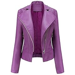 Yffushi damen lederjacke gebraucht kaufen  Wird an jeden Ort in Deutschland