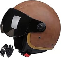 Casco moto pelle usato  Spedito ovunque in Italia 