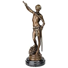 Statuetta bronzo raffigurante usato  Spedito ovunque in Italia 