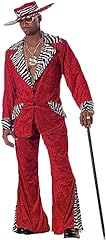 Red pimp costume for sale  Delivered anywhere in USA 