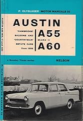 Handbook austin a55 for sale  Delivered anywhere in UK