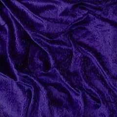 Crushed velvet fabric for sale  Delivered anywhere in UK