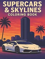 Supercars skylines coloring for sale  Delivered anywhere in USA 