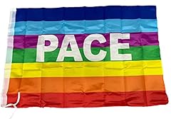 Srls bandiera pace usato  Spedito ovunque in Italia 