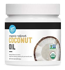 Amazon Brand - Happy Belly Organic Refined Coconut for sale  Delivered anywhere in USA 