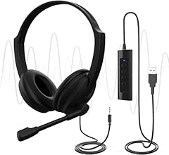 Usb headset microphone for sale  Delivered anywhere in UK