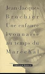 Enfance lyonnaise temps d'occasion  Livré partout en France
