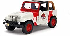 Jada Toys Jurassic World 1:32 Jeep Wrangler Die-cast for sale  Delivered anywhere in USA 