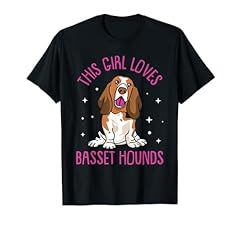 Girl loves basset for sale  Delivered anywhere in UK