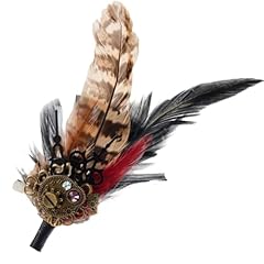 Feather lapel pin for sale  Delivered anywhere in UK