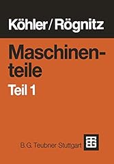 Maschinenteile teil 1 d'occasion  Livré partout en Belgiqu