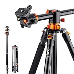 K&F Concept 72 Inch Camera Tripod, S211 Transverse Center Column Aluminium Professional DSLR Tripod with 360 Degree Ball Head, Quick Release Plate, Detachable Monopod 10kg Load for Travel and Work for sale  Delivered anywhere in Canada