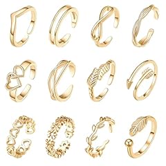 Pcs gold rings for sale  Delivered anywhere in UK