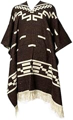 Poncho alpaca wester for sale  Delivered anywhere in UK