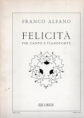 Felicita franco alfano usato  Spedito ovunque in Italia 