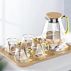 Dujust glass pitcher for sale  Delivered anywhere in USA 