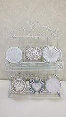 shabby chic wooden spice rack for sale  Delivered anywhere in UK