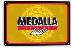 Tin sign medalla for sale  Delivered anywhere in USA 