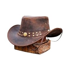 Shapeable leather cowboy for sale  Delivered anywhere in USA 