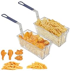 2pcs deep fryer for sale  Delivered anywhere in USA 